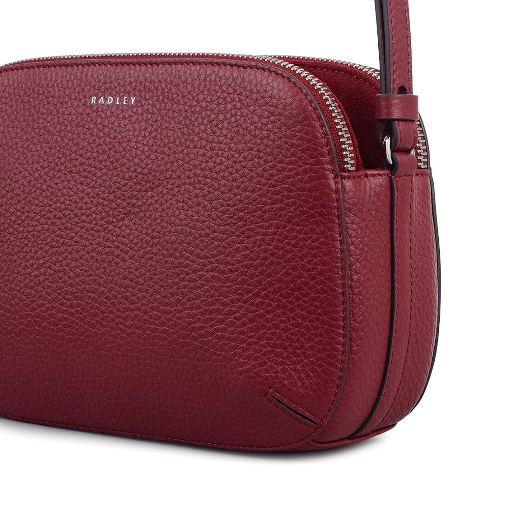 RADLEY London Dukes Place Multi-Compartment Leather Crossbody Bag - Carmine - Picture 3 of 5